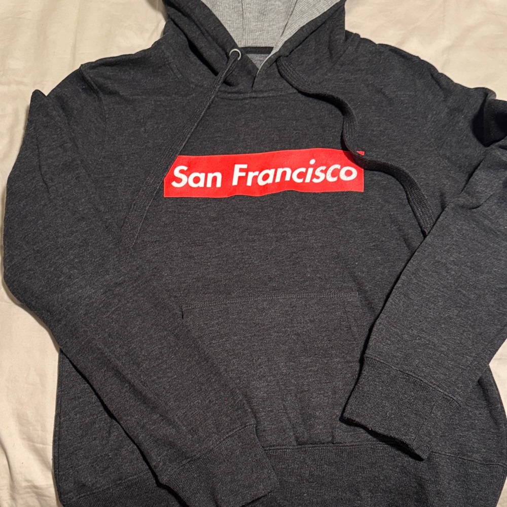 San Francisco Charcoal Hoodie
